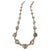 Late 20th Century Bochic "Orient" Vintage Natural Rose Cut Diamond Necklace Set in 18K Gold Over Silver For Sale - Image 17 of 18