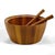 This spectacular staved teak bowl by Richard Nissen is not only noteworthy for its design and quality of craftsmanship,...