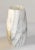 20th Century Mid-Century Modern Hand Carved Carrara Marble Vase Vessel Italy For Sale - Image 12 of 13