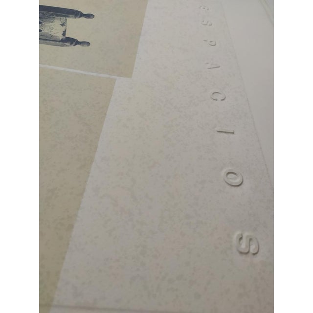 Ricardo Calero Natural, 2002 Original lithograph with embossing Hand signed and numbered by the artist. Edition in 50...