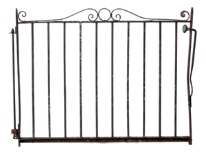 Antique Wrought Iron Gate