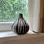 Striped Gourd Bud Vase For Sale - Image 4 of 5