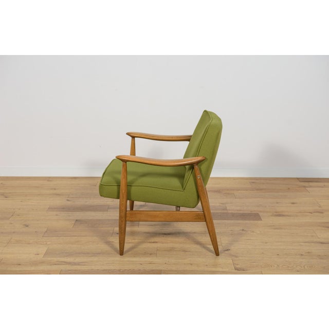 1960s GFM-87 Armchair by Juliusz Kedziorek for Gościcińskie Furniture, Poland, 1960s For Sale - Image 5 of 18
