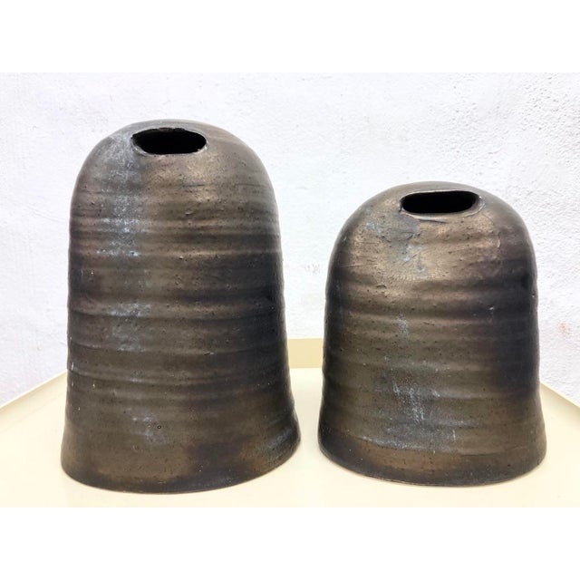 Studio Ceramic Sculptures by Jaan Mobach, 1960s-1970s, Set of 2 For Sale - Image 15 of 16