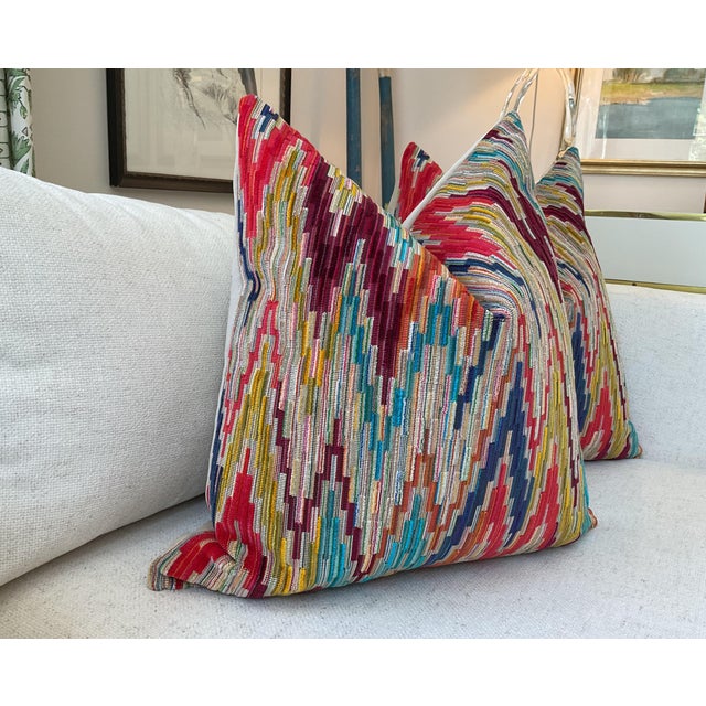 Not Yet Made - Made To Order Kravet Couture “Rocky” in Caved Velvet Down-Filled Lumbar Pillow 12" x 20" - Single For Sale - Image 5 of 6