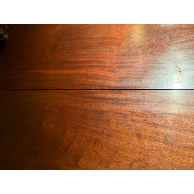 English Regency Flip Top Games Table Antique Intricate Detailing Versatile Display For Sale - Image 17 of 18