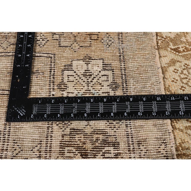 Textile Late 19th Century Persian Mahal Rug, 07'00 X 16'01 For Sale - Image 7 of 10