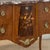 Wood Antique French Louis XVI Marquetry Rouge Marble Top Commode For Sale - Image 7 of 18