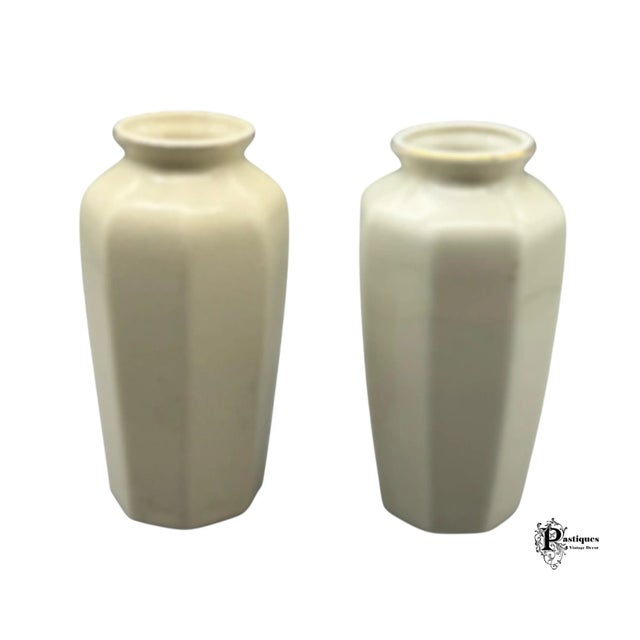 Ceramic Vintage Japanese Satsuma Style Porcelain Floral Decorative Vases - Set of 3 For Sale - Image 7 of 9