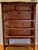 Antique Tiger Oak Serpentine Tallboy Dresser - 6 Drawer For Sale - Image 4 of 11