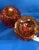 This is a vintage Fenton Valencia Amberina Persimmon Covered Candy Dish, crafted in striking orange-red art glass that...