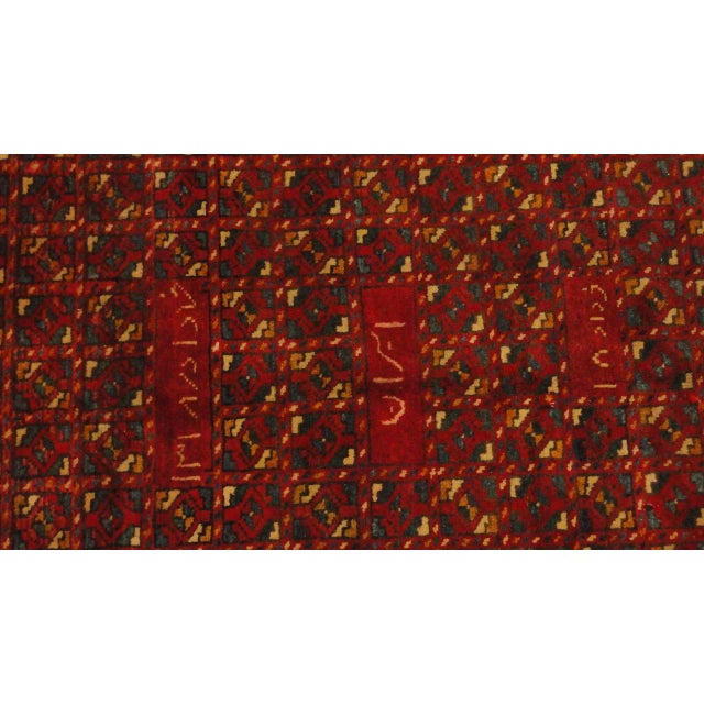 1950s 1950s Vintage Signed Bakhtiar Rug - 6′4″ × 15′3″ For Sale - Image 5 of 10
