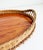 Antique Oval French Wicker Tray, Early 20th Century For Sale - Image 11 of 14