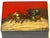 Imperial Russian Lacquered Papier-Mâché Troika Box, Lukutin Factory, 1880-1910 For Sale - Image 4 of 18