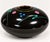 Striking sculptural studio pottery vessel by Missouri ceramic artist Robert Wiedmaier of Platte City, Missouri. The...