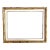 1950s Giltwood Bamboo-Style Linen Wood Picture Frame For Sale