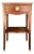 Vintage Federal Mahogany Nightstand | Luxury Bedside Table | Accent Table For Sale