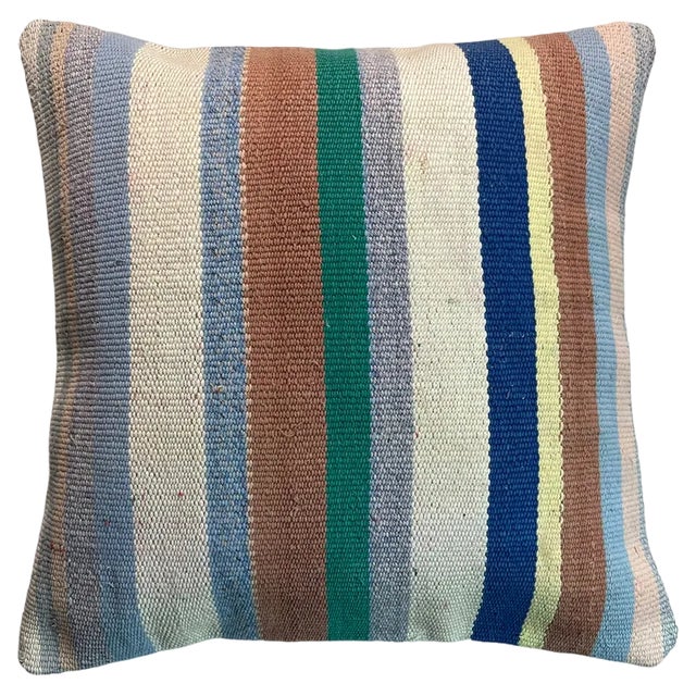 Vintage Turkish Kilim Cushion Cover, 1970 For Sale