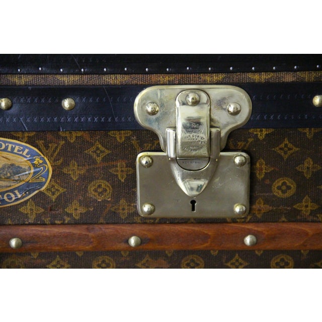 Monogrammed Trunk by Louis Vuitton For Sale - Image 4 of 18