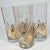 Farmhouse Gold Christmas Dansk Tumblers- Set of Four For Sale - Image 3 of 14