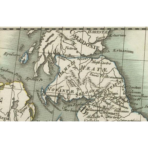 Western Roman Empire Map, 1802 For Sale - Image 4 of 7