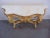 Italian Style Cream Painted Marbletop Console Table For Sale In Philadelphia - Image 6 of 9