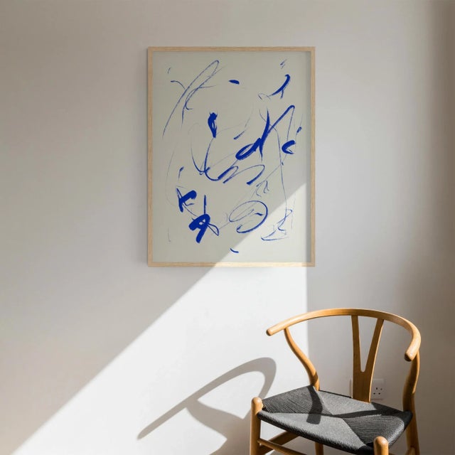 Contemporary Contemporary Abstract Lines Giclee Print For Sale - Image 3 of 4