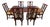 Dining Table Set - Mahogany- Thomasville For Sale