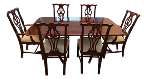 Dining Table Set - Mahogany- Thomasville