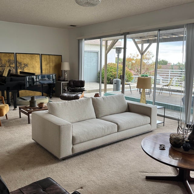 Textile Impeccable Hamilton Sofa by Rodolfo Dordoni for Minotti For Sale - Image 7 of 12