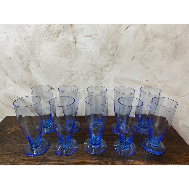 Vintage Glasses, 1930s, Set of 22 For Sale - Image 3 of 11