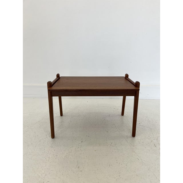 Mid-Century Modern Mid-Century Teak Side Table by Fredrik A. Kayser for Vatne, Norway, 1960s For Sale - Image 3 of 10