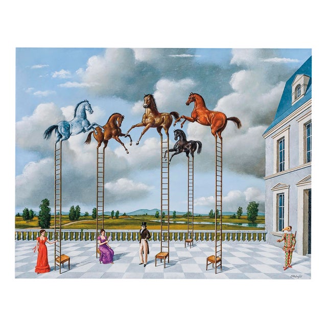 Rafal Olbinski, The Journey to Reims, 2025, Giclée Print For Sale