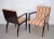 1950s Set of Dining Chairs attributed to Guglielmo Ulrich, Italy, 1950s For Sale - Image 5 of 13
