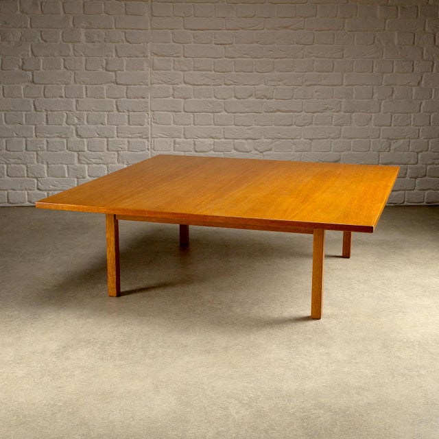 Large Oak Coffee Table by Hans Wegner for Andreas Tuck, Denmark, 1960s For Sale - Image 18 of 18