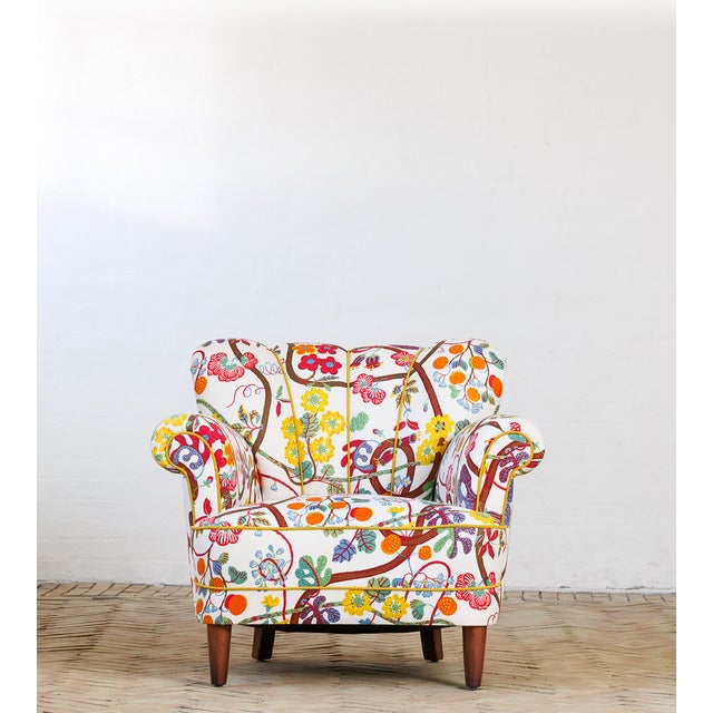 No. 907 Chair by Josef Frank, 1950s For Sale - Image 4 of 4