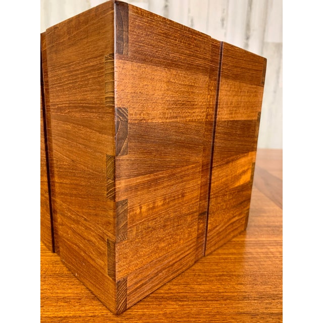 Wood Solid Teak Ice Bucket by Kalmar For Sale - Image 7 of 13