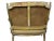 19th Century Italian Diminutive Painted Settee in Tan Leather For Sale - Image 9 of 10