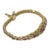 Vintage 14k Yellow Gold Ruby & Diamond Graduating Rope Bracelet For Sale In Las Vegas - Image 6 of 9