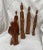 Hand Carved Set of Wood Figures For Sale In Palm Springs - Image 6 of 9