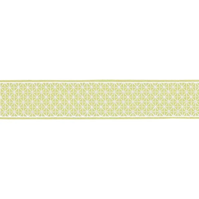 Contemporary Sample - Schumacher X Timothy Corrigan Directoire Tape in Citron For Sale - Image 3 of 3