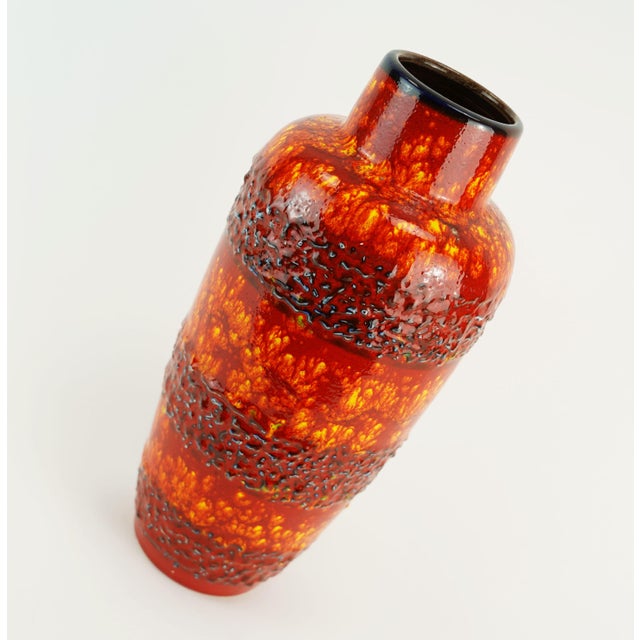 Vintage Vase from Scheurich Keramik, 1960s For Sale - Image 9 of 9