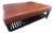 Baker by Barbara Barry Leather Ottoman For Sale