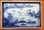 A beautiful 19th c. Chinese export porcelain rectangular tray or platter decorated with a Canton harbor scene of boats,...