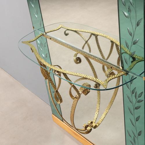 Mirror with Console For Sale - Image 3 of 12