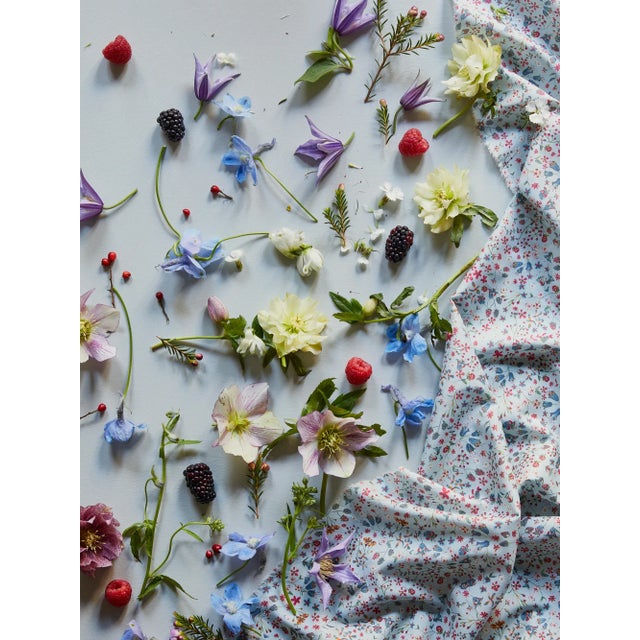 Not Yet Made - Made To Order Oxford Pillowcase Made With Liberty Fabric Donna Leigh Silver For Sale - Image 5 of 6