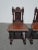 Pair of Two Vintage Spanish Stylely Carved Accent Chairs For Sale In Los Angeles - Image 6 of 13