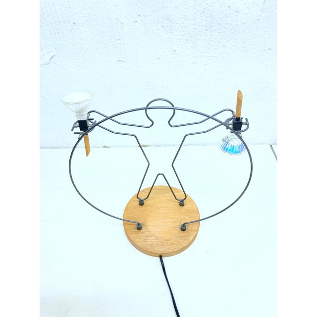 Halogen Table Lamp Torchbearer by Zicoli, 1990s For Sale - Image 12 of 14