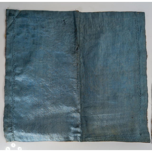 18th Century Pair of Chinese Silk Embroidered Mandarin Rank Badges in Kesi Embroidery For Sale - Image 16 of 18