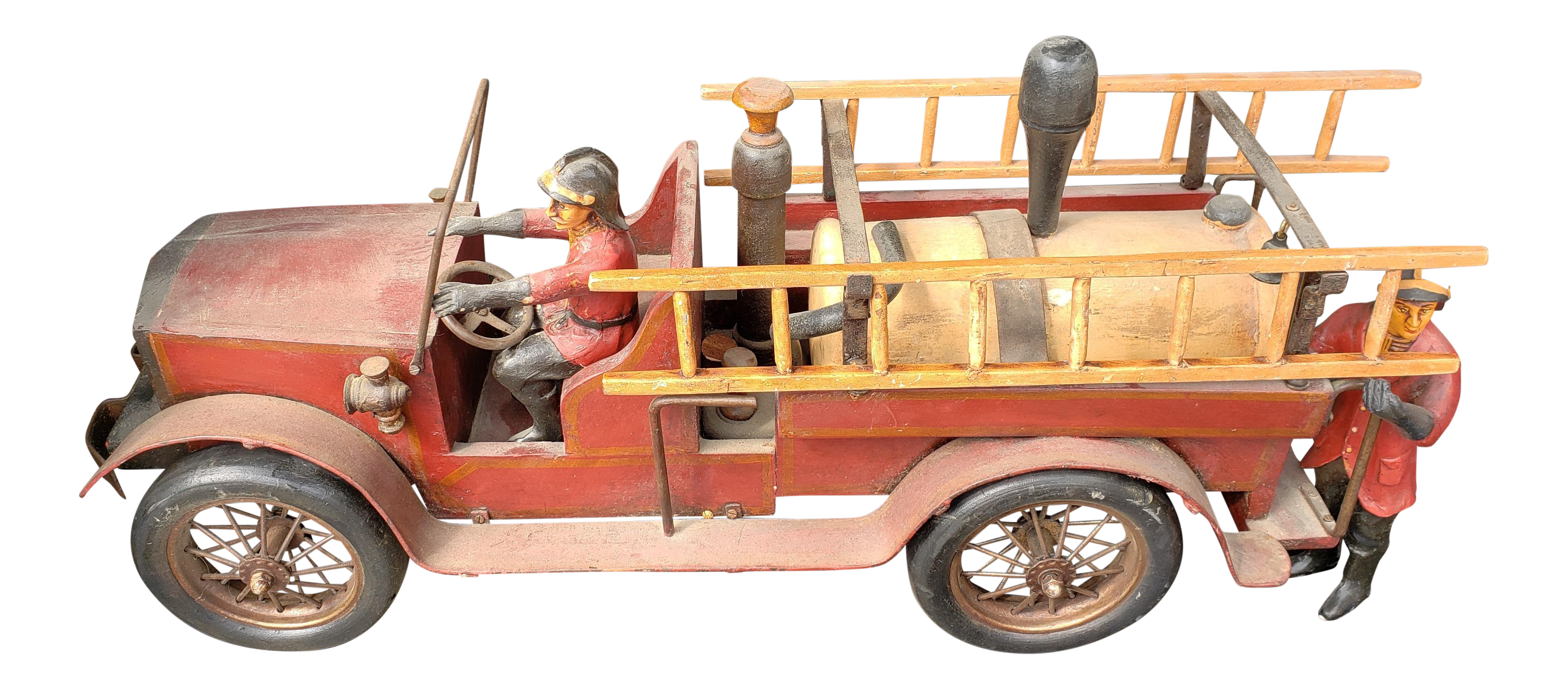 antique toy fire trucks for sale